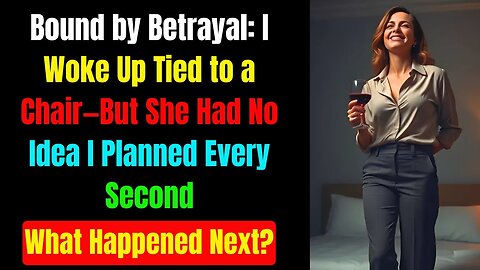 Bound by Betrayal: I Woke Up Tied to a Chair—But She Had No Idea I Planned Every Second