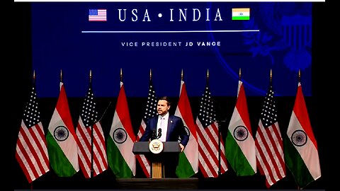 Vice President JD Vance Delivers Remarks on the U.S. and India's Shared Priorities
