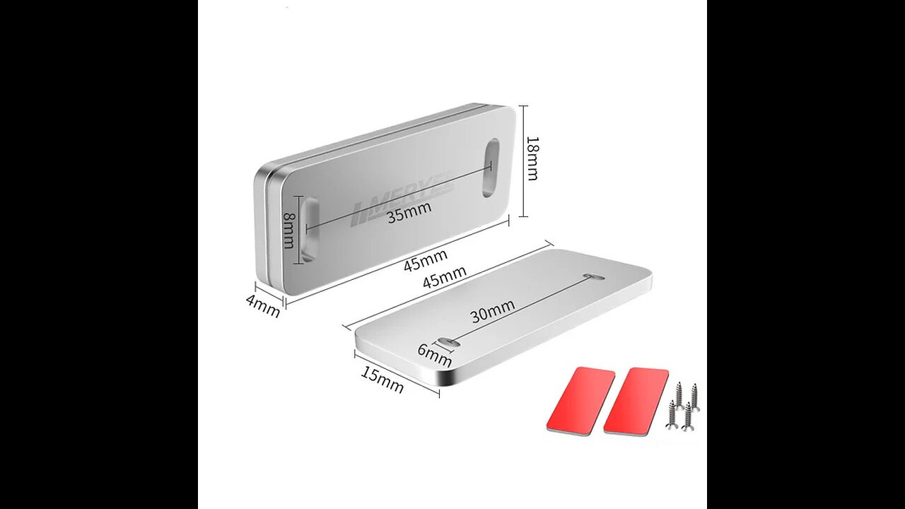 Sliding door magnetic strip (4 pieces)