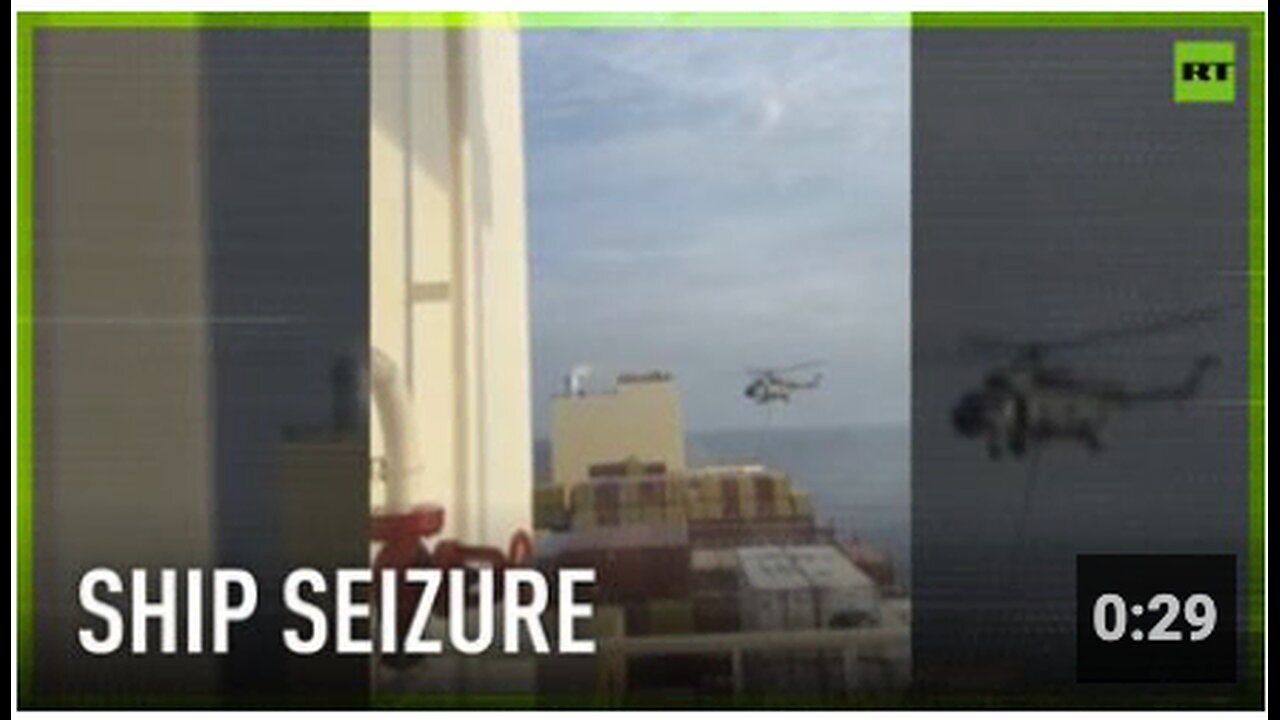 "Vessel Seized by Iran Near Strait of Hormuz"