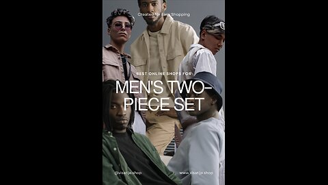 Looking for Stylish Men’s Two-Piece Set Online Stores