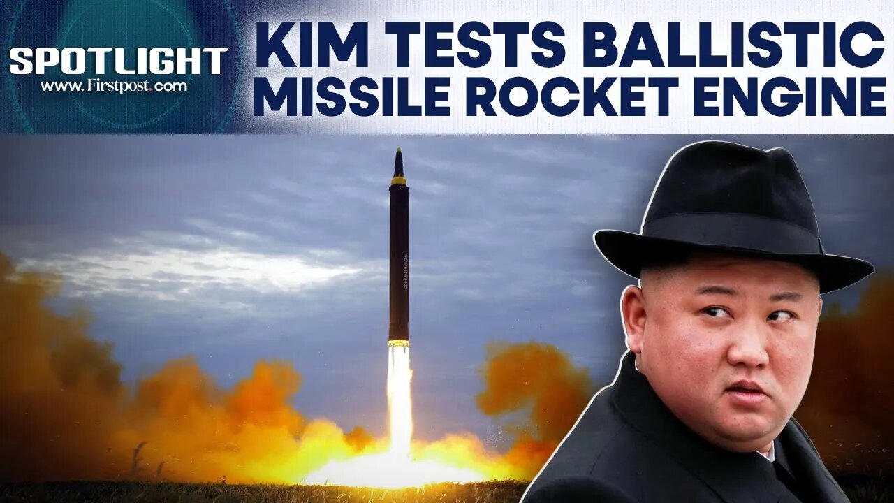 Kim Jong Un Supervises North Korea’s Rocket Engine Test for Ballistic Missiles | Spotlight | N18G