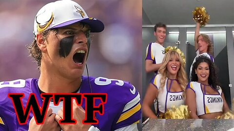 Minnesota Vikings' GAY MALE Cheerleaders INVADE women's BATHROOM in SHOCKING VIDEO!