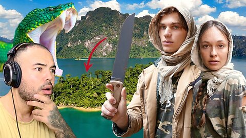 Dario reacts Miller Wilson | We Survived 7 DAYS on Snake Island No Food, Water or Shelter Pt.2