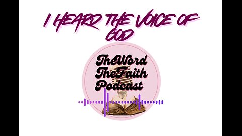 I heard the VOICE OF GOD: Testimony
