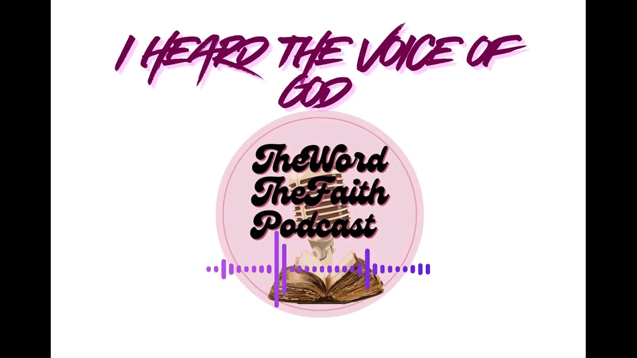I heard the VOICE OF GOD: Testimony