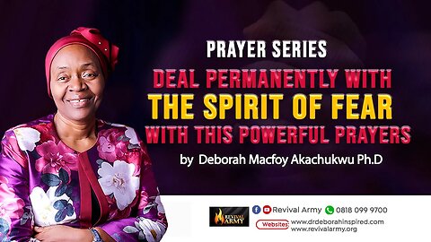 Deal Permanently with Spirit of Fear