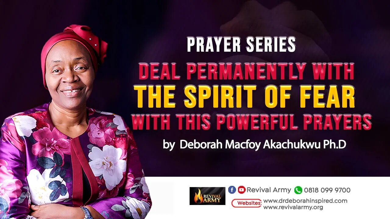 Deal Permanently with Spirit of Fear