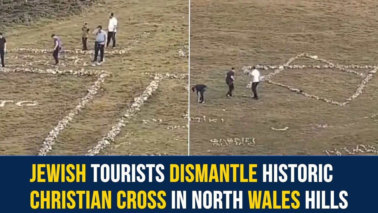 Jewish Tourists Dismantle Historic Christian Cross in Wales