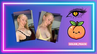 🍑Goldie_Peach: Golden Glow & Peachy Attitude🍑