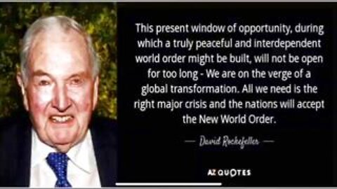 THE TRILATERAL COMMISSION formation - It was founded by David Rockefeller