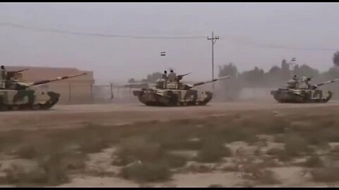 🇮🇶 An Unusual Sight of T-90S and M1A1SA Abrams