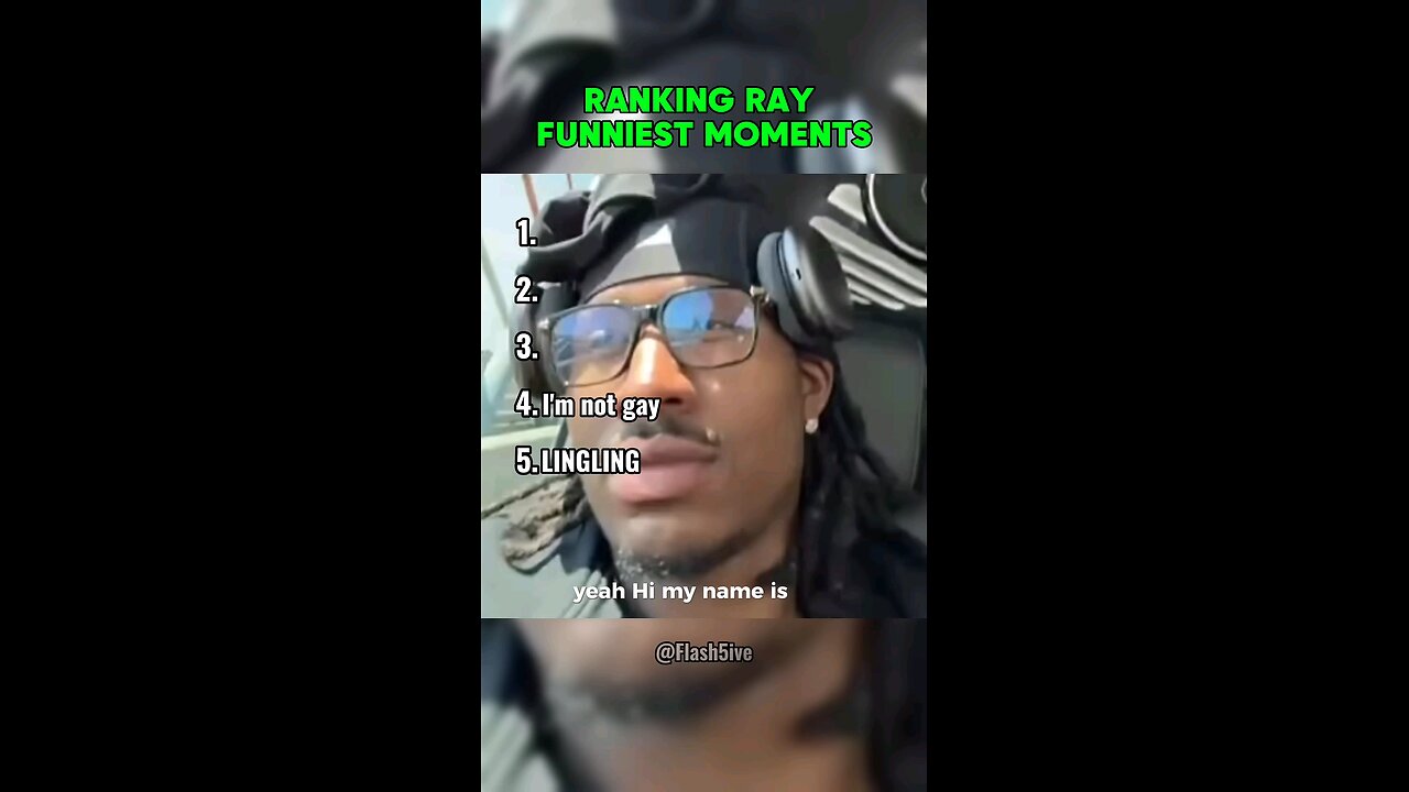 Ranking Ray's funny moment