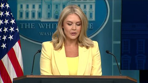 Karoline Leavitt holds briefing after House advances Trump's 'big, beautiful bill'