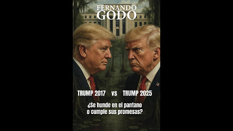 Presentación del libro "TRUMP 2017 vs TRUMP 2025" por su autor Fernando Godo