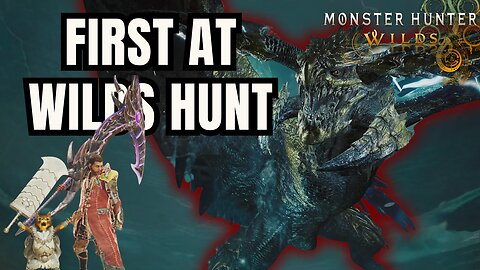 3 Hunters vs AT Rey Dau - Monster Hunter Wilds