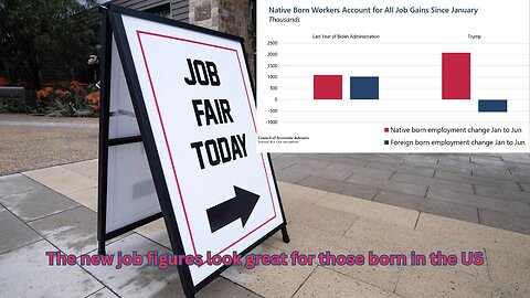 There looks to be a lot of winning when it comes to American born folks looking for jobs