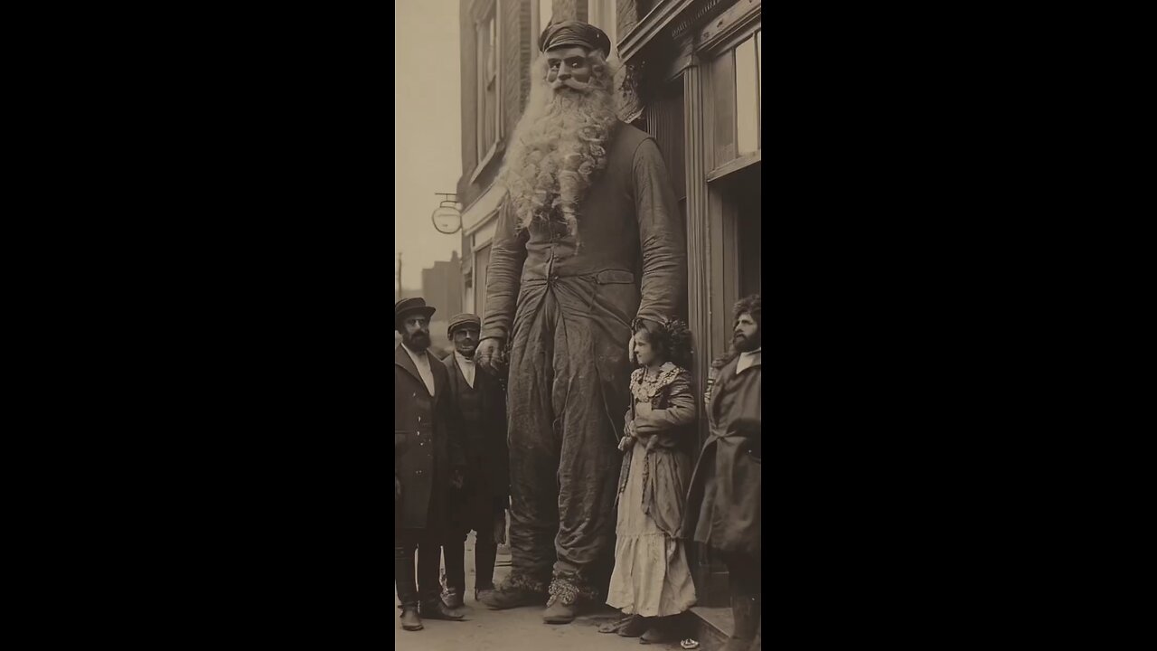 Asking Ai to show santas in 1800s , with his reindeer’s and The Krampus
