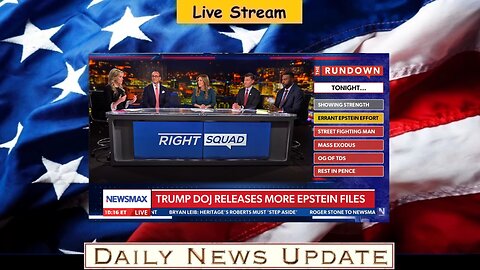 569a: Newsmax - FBI ignored Epstein warning for nearly 10 years | The Right Squad