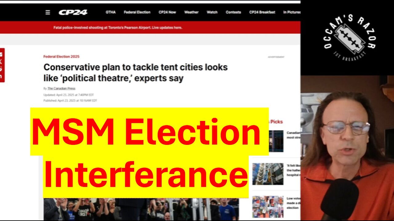 Main Stream Media Election Interference