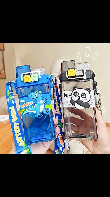 Cute Animals Kids Water Bottle