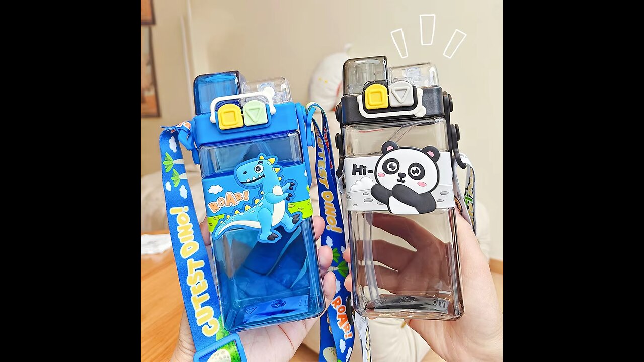 Cute Animals Kids Water Bottle