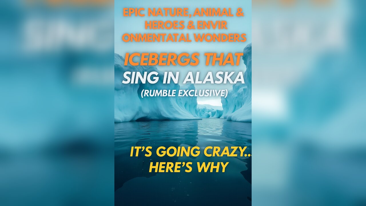 Icebergs That Sing in Alaska (Rumble Exclusive)