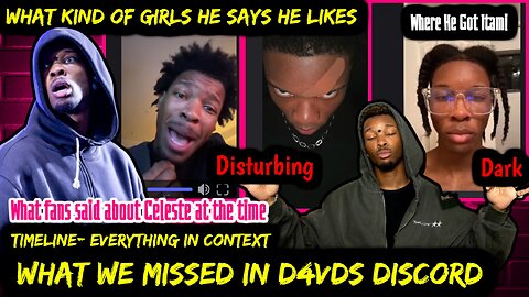 What We Missed in D4VD's Discord - Timeline - Everything in Context |Celeste Rivas Hernandez Justice