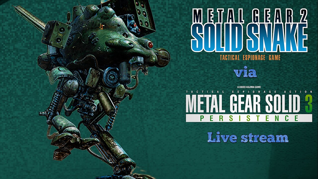 Metal Gear 2: Solid Snake (MSX2) via MGS3: Persistence (PS2) part 3