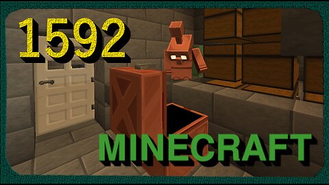 Lets Play Minecraft Episode – 1592 Copper Golem doing the sorts