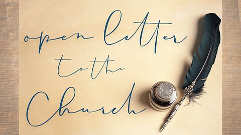 An Open Letter to the Christian Churches of North America