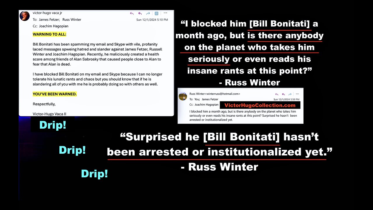 Russ Winter Jim Fetzer Joachim Hagopian Bill Bonitati Email Create Alt News Media Credibility Crisis