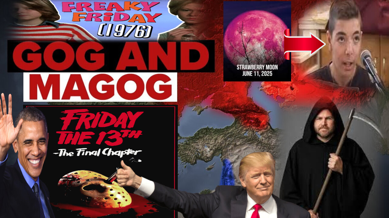 Friday The 13th Gog of Magog War and Natan NDE Obama Gog HAS BEGUN! #church #JESUS #GOD #trump #maga #bible #church #Israel #Iran #war #rumbletakeover #rumblerant