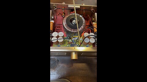Hood 1969 power amplifier clone volume pot bypass quick overview
