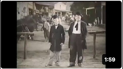 "Gap Band Inspires Dance Performance by Laurel and Hardy"