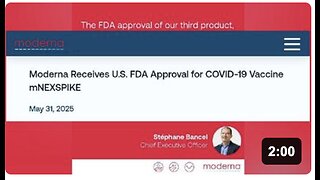 Moderna unleashes another new covid vaccine!
