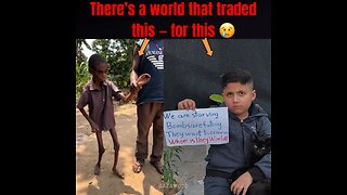 REAL Starvation vs Fat kid in Gaza - Which one are you protesting for?
