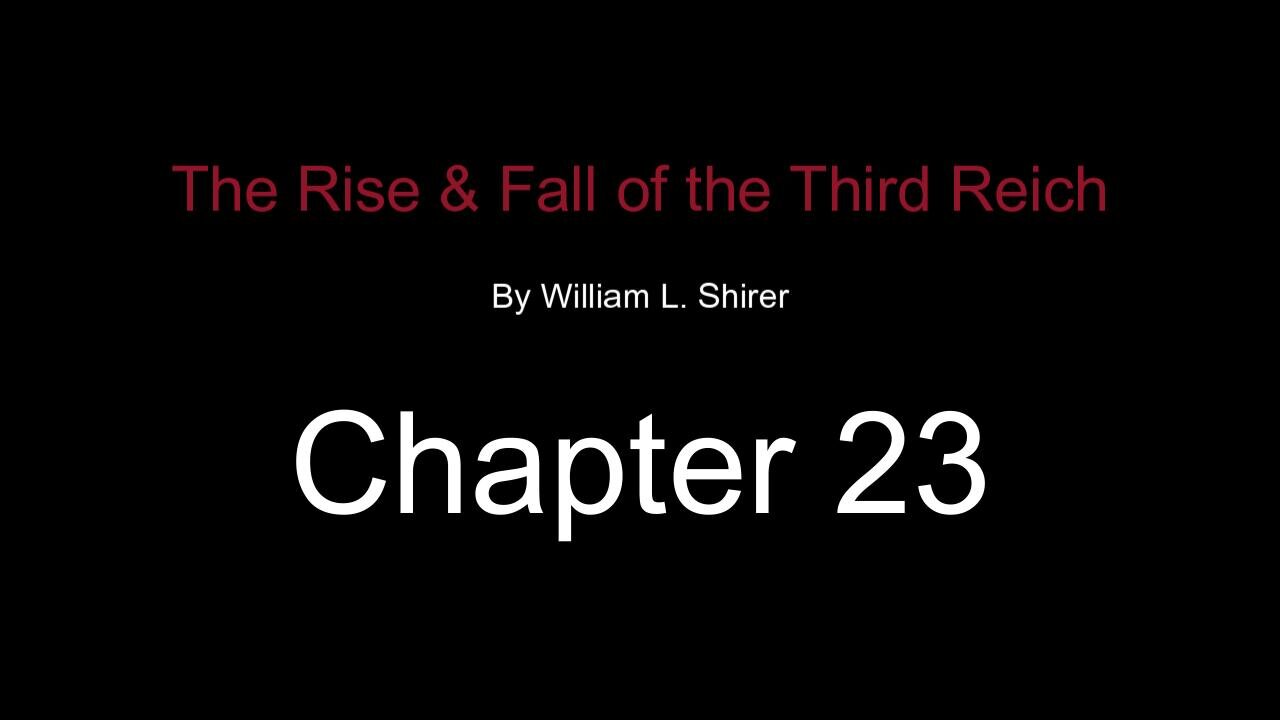 Chapter 23- Barbarossa: The Turn of Russia
