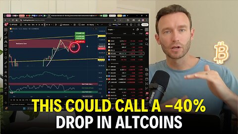 Altcoins To DROP -40% Once This Happens?