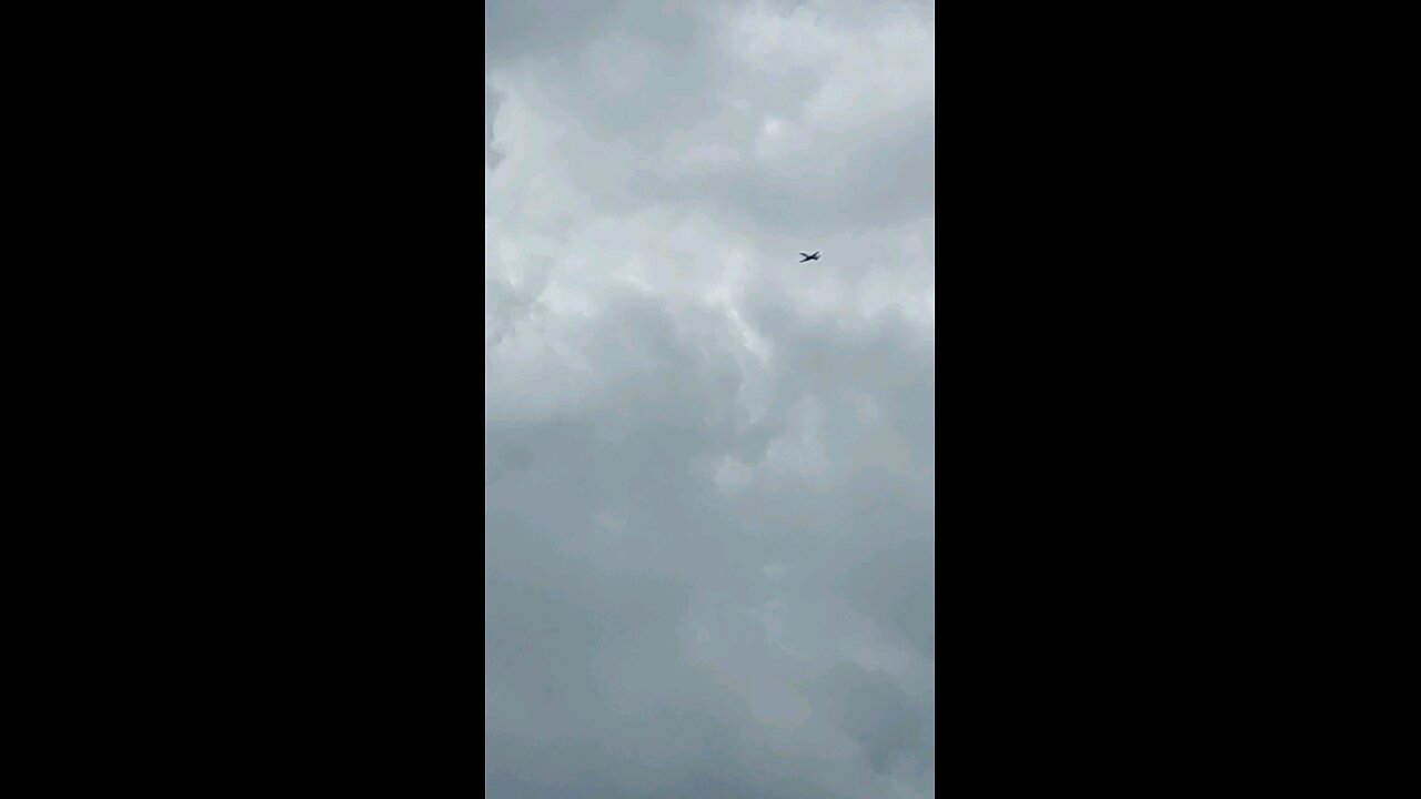 airplane flying over