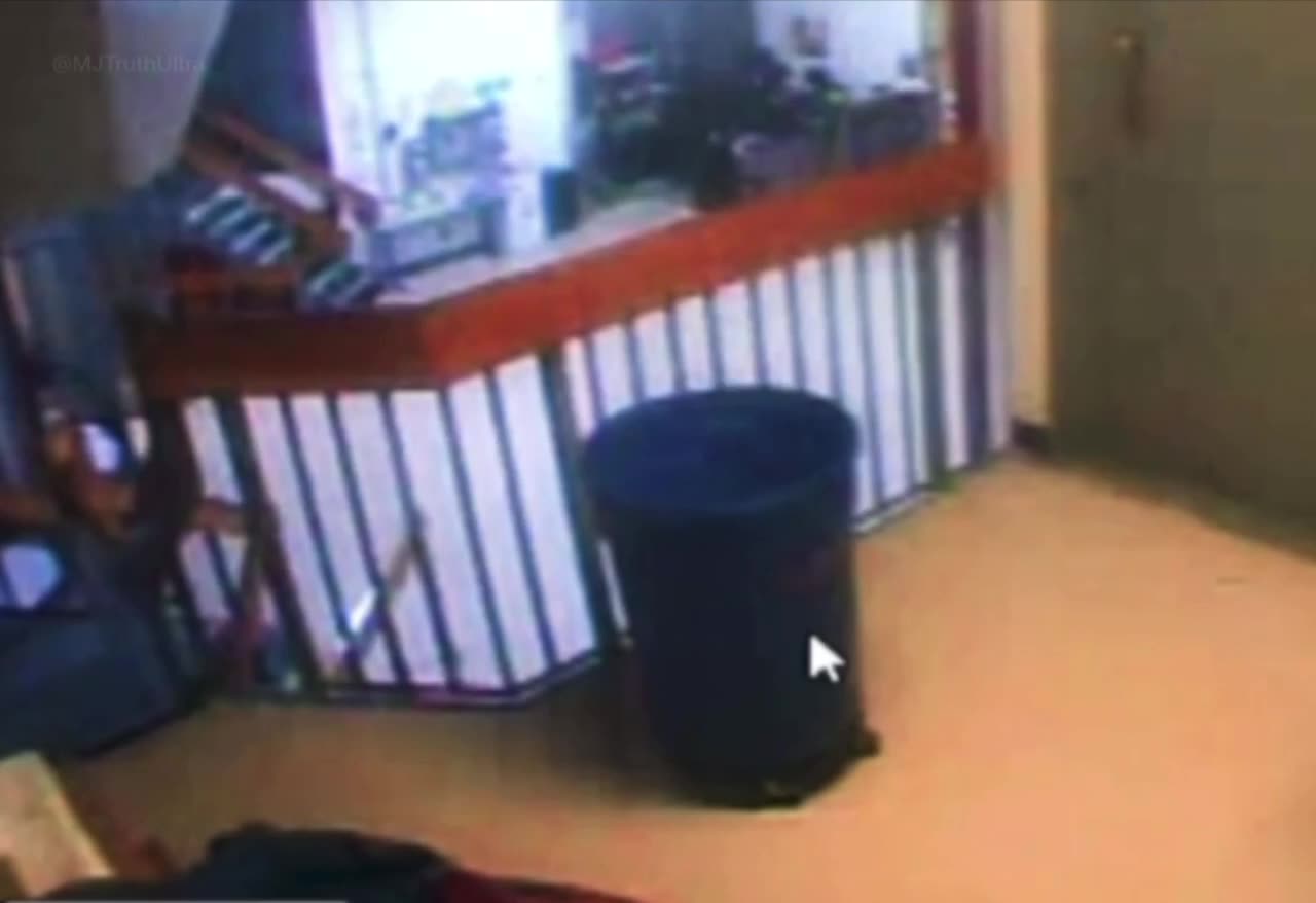 The Epstein video the DOJ released shows a Cursor in the bottom left Corner of the Video