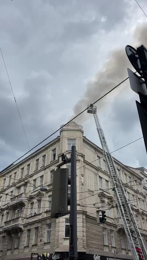 Dichter Rauch ist weit sichtbar