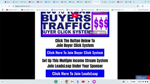 BUYER CLICK SYSTEM Review (Well kind of a Review). More an Opinion!