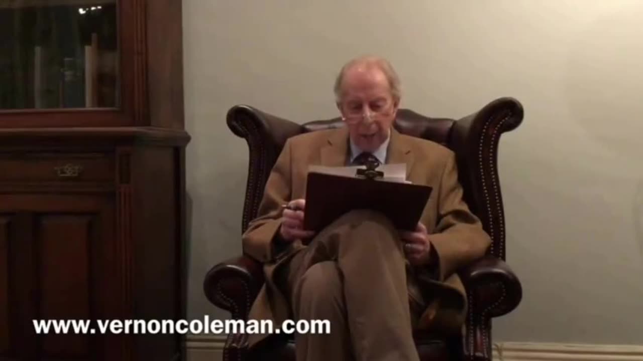 Old Man in a Chair Motivation Speech