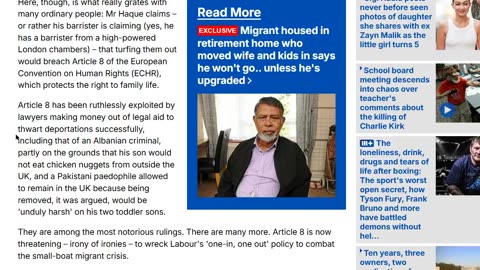 Random Example of a manufactured 'story'