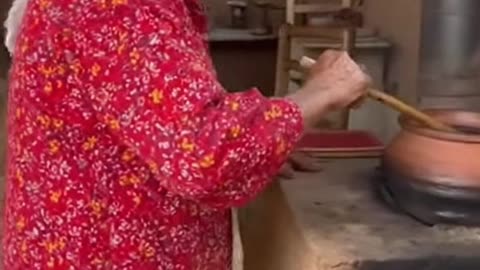 He gave the old man a magnifying glass to see that thing.