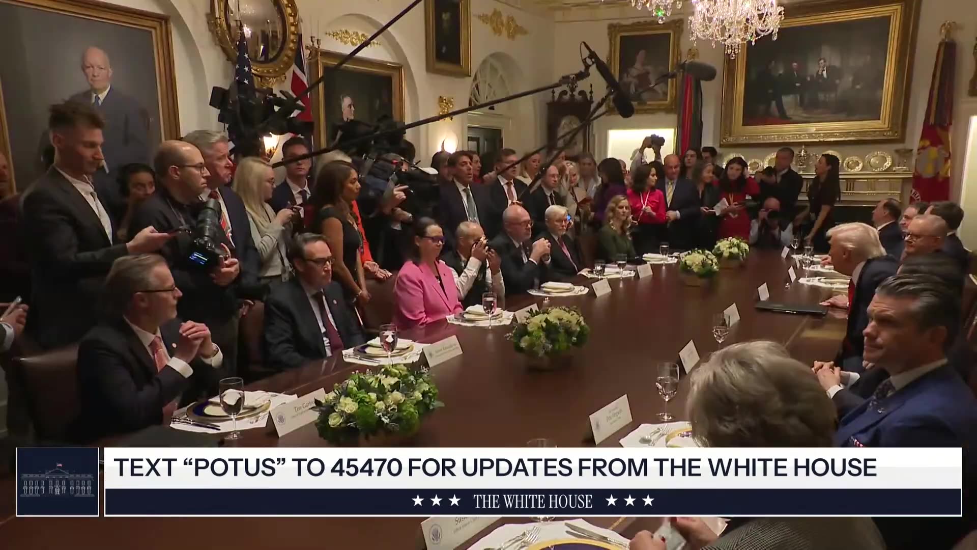 POTUS Participates in a Bilateral Lunch with the Prime Minister of Australia