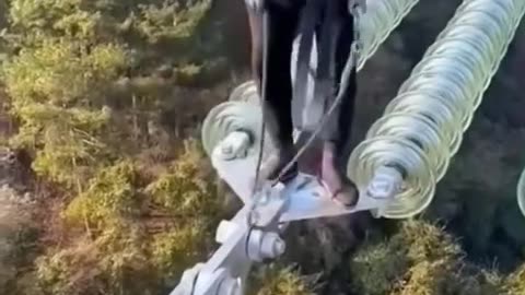 One of the World's Most Dangerous Jobs – High Voltage Line Workers!