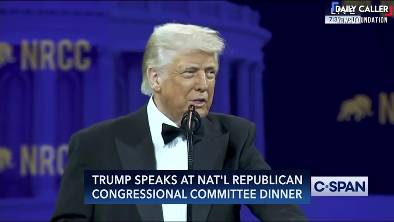 Trump Brings the Laughs at the Republican Committee Dinner