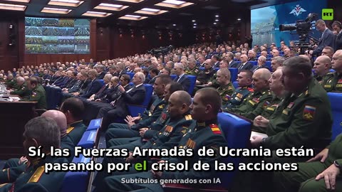 Putin habló sobre la degradación de las Fuerzas Armadas de Ucrania